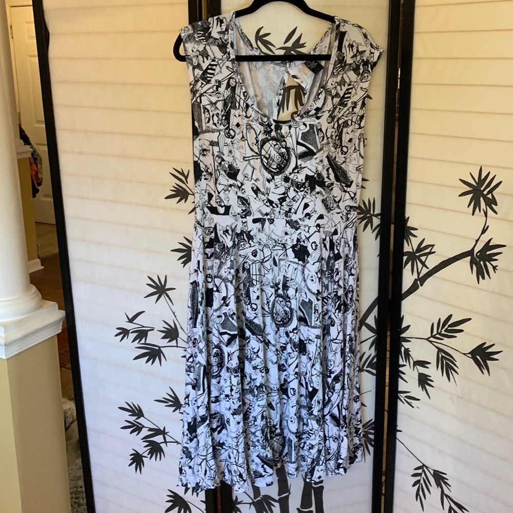 Nightmare Before Christmas Skater Dress Sz 1 (1x)